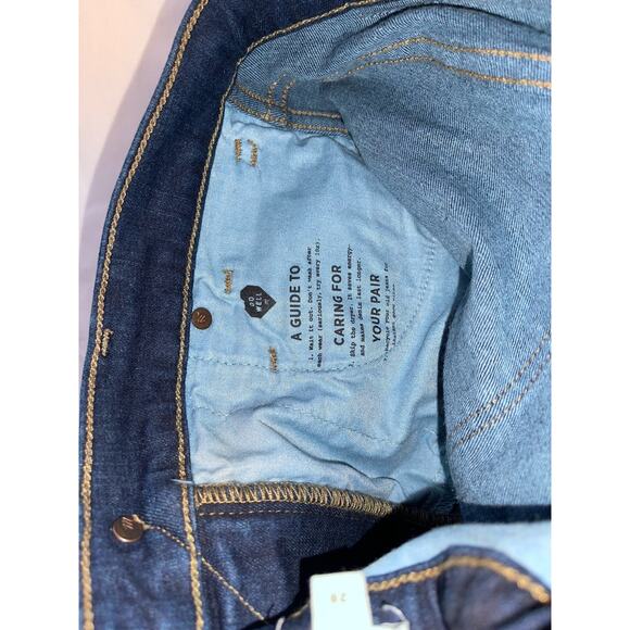 Made well 10" High Rise Skinny Jeans Size 4 - Picture 6 of 8